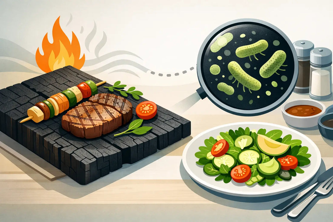 Can Burnt Timber Touch Food Without Risk?