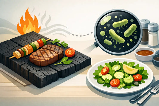 Can Burnt Timber Touch Food Without Risk?