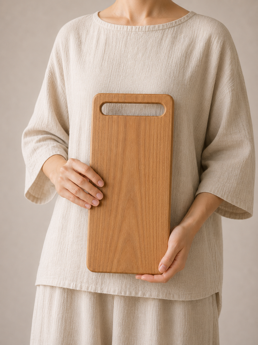 Dougu Cutting Board — Studio Sample (Natural, Large)
