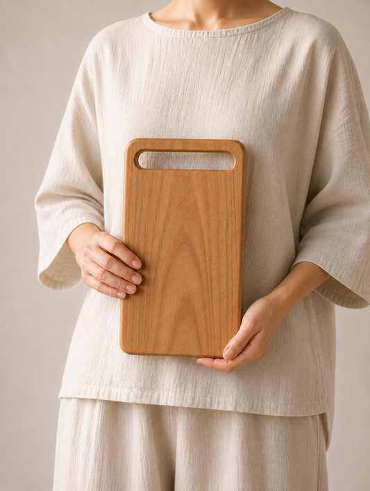 Dougu Cutting Board — Studio Sample (Natural, Medium)