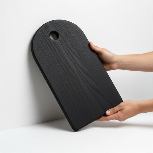 Kura: The Elongated Shou Sugi Ban Board for Artisan Breads & Whole Fish