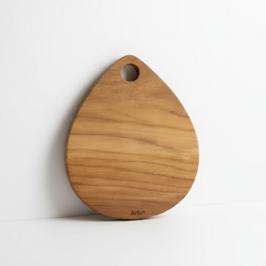 Namida natural cutting board studio sample