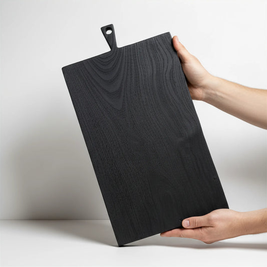 Shokunin Pro: Professional-Size Shou Sugi Ban Board for Serious Home Chefs