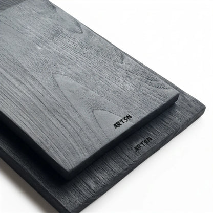 Shokunin Pro: Professional-Size Shou Sugi Ban Board for Serious Home Chefs