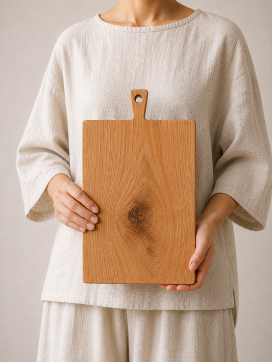 Shoku Cutting Board — Studio Sample (Natural, Medium)